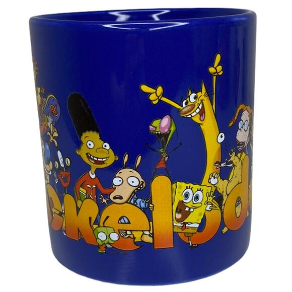 Nickelodeon 90's Cartoon Characters Oversized Mug 16 oz - Picture 7 of 7